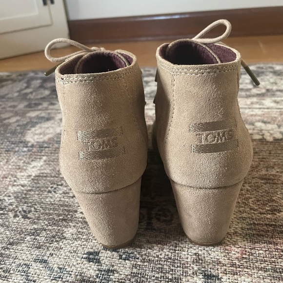 TOM’s Women’s Size 7 Wedge Booties - Picture 3 of 5